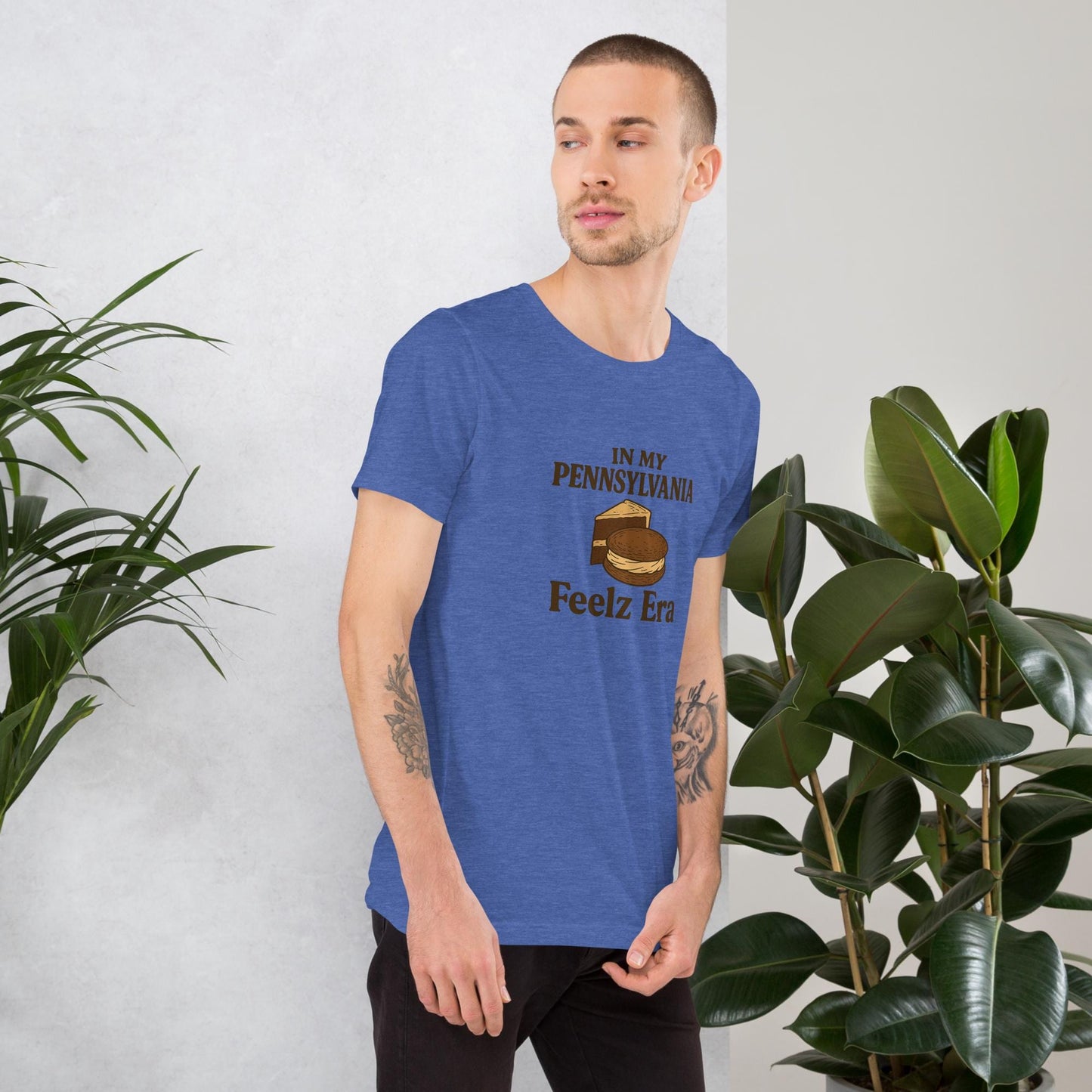 In My Pennsylvania Feelz Era -Unisex t-shirt - Bella 3001 - gift, souvenir, or just because