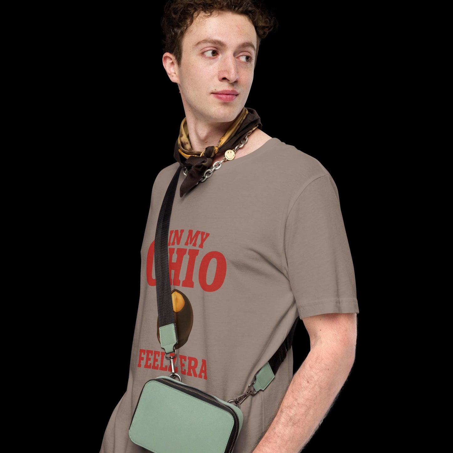 In My Ohio Feelz Buckeye Unisex Bella 3001 Gift, Souvenir, Birthday, Christmas, or just because