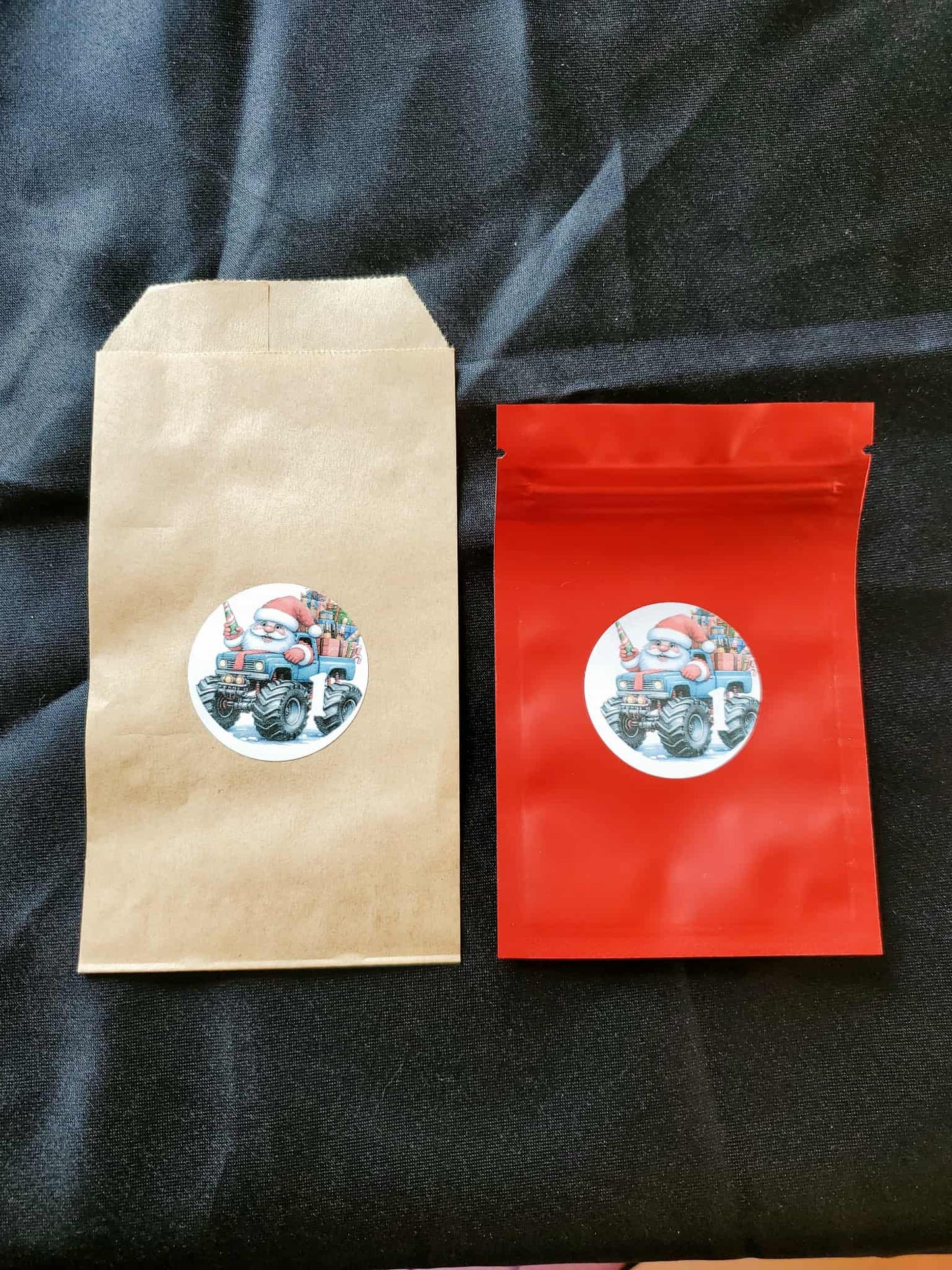 Holiday - Advent Kit- Santa on Monster Truck - Set of 24