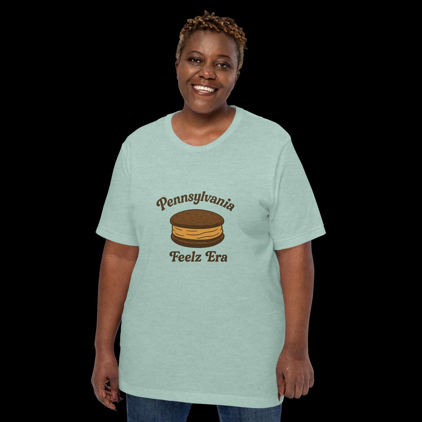 Pennsylvania Feelz Era - Unisex t-shirt-Bella Canvas 3001 Gift, Souvenir, or just because