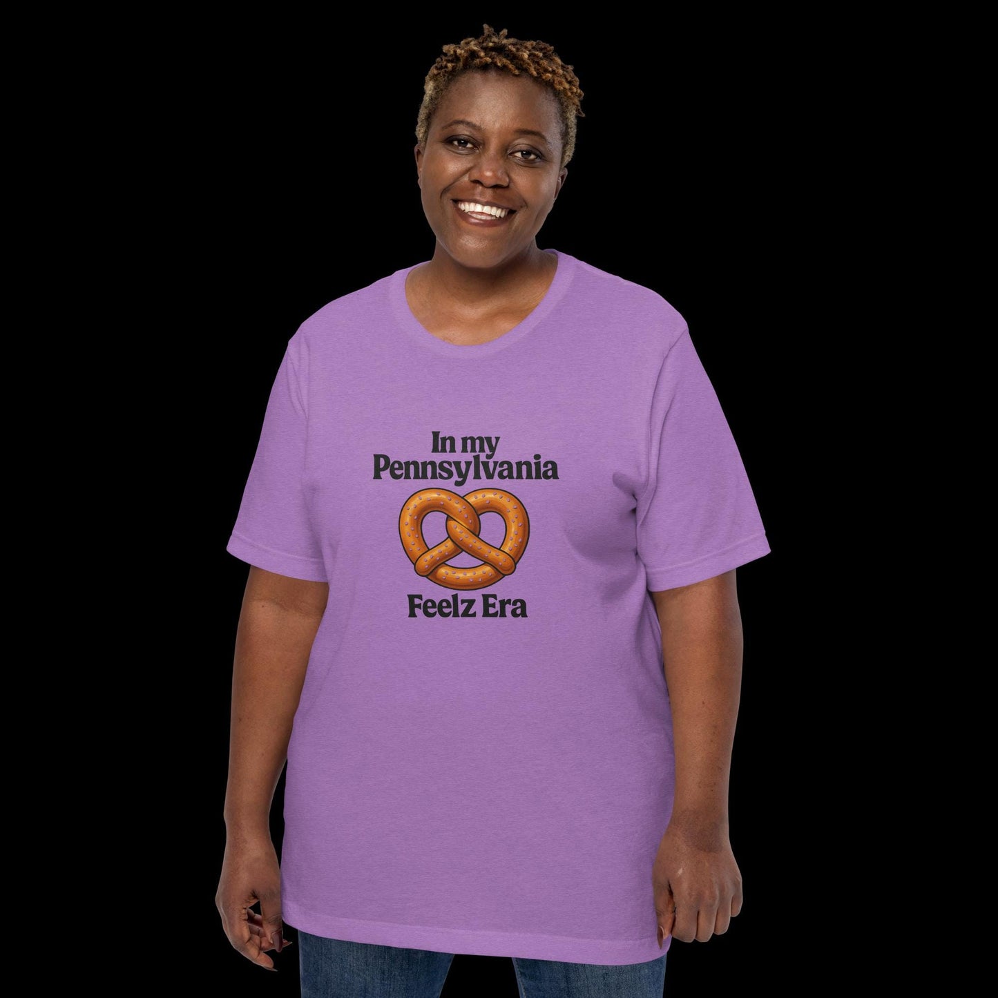 In My Pennsylvania Feelz Era -Pretzel Edition -Unisex t-shirt - Bella 3001 - gift, souvenir, or just because