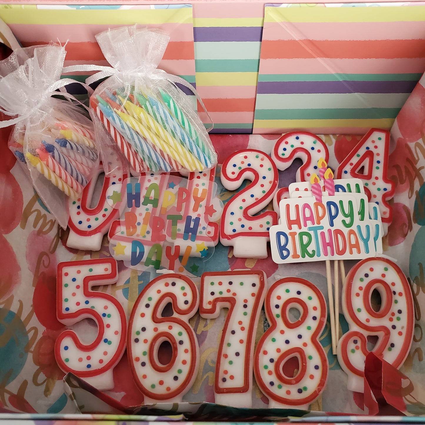Celebration Birthday Bundle gift set - Gummy Bear Print Box