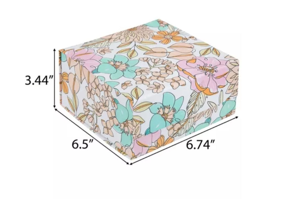Celebration Birthday Bundle gift set - Teal Peach Floral