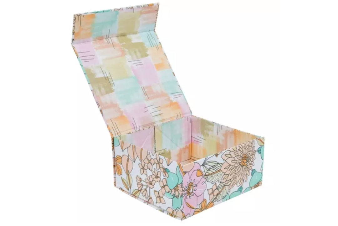 Celebration Birthday Bundle gift set - Teal Peach Floral