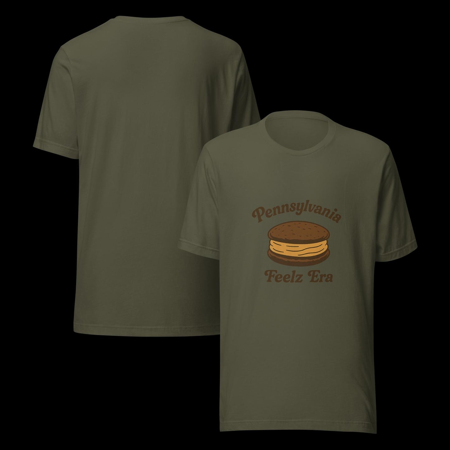 Pennsylvania Feelz Era - Unisex t-shirt-Bella Canvas 3001 Gift, Souvenir, or just because
