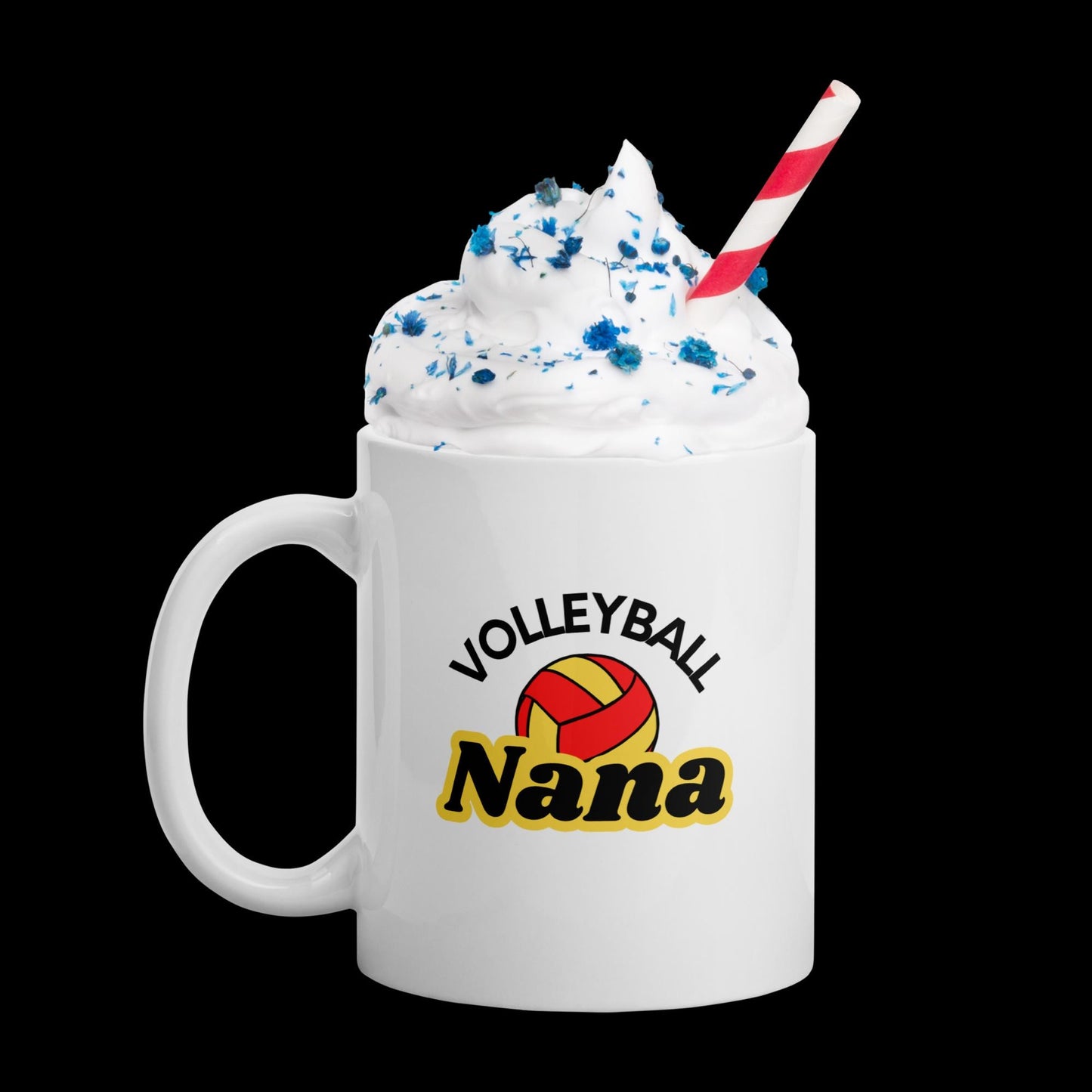 Volleyball Nana Mug - great gift for birthdays, Christmas, Grandparent's day or just because