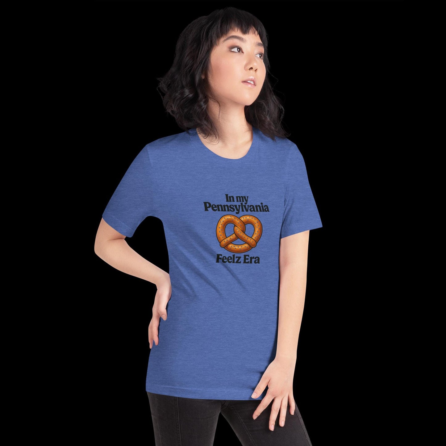 In My Pennsylvania Feelz Era -Pretzel Edition -Unisex t-shirt - Bella 3001 - gift, souvenir, or just because