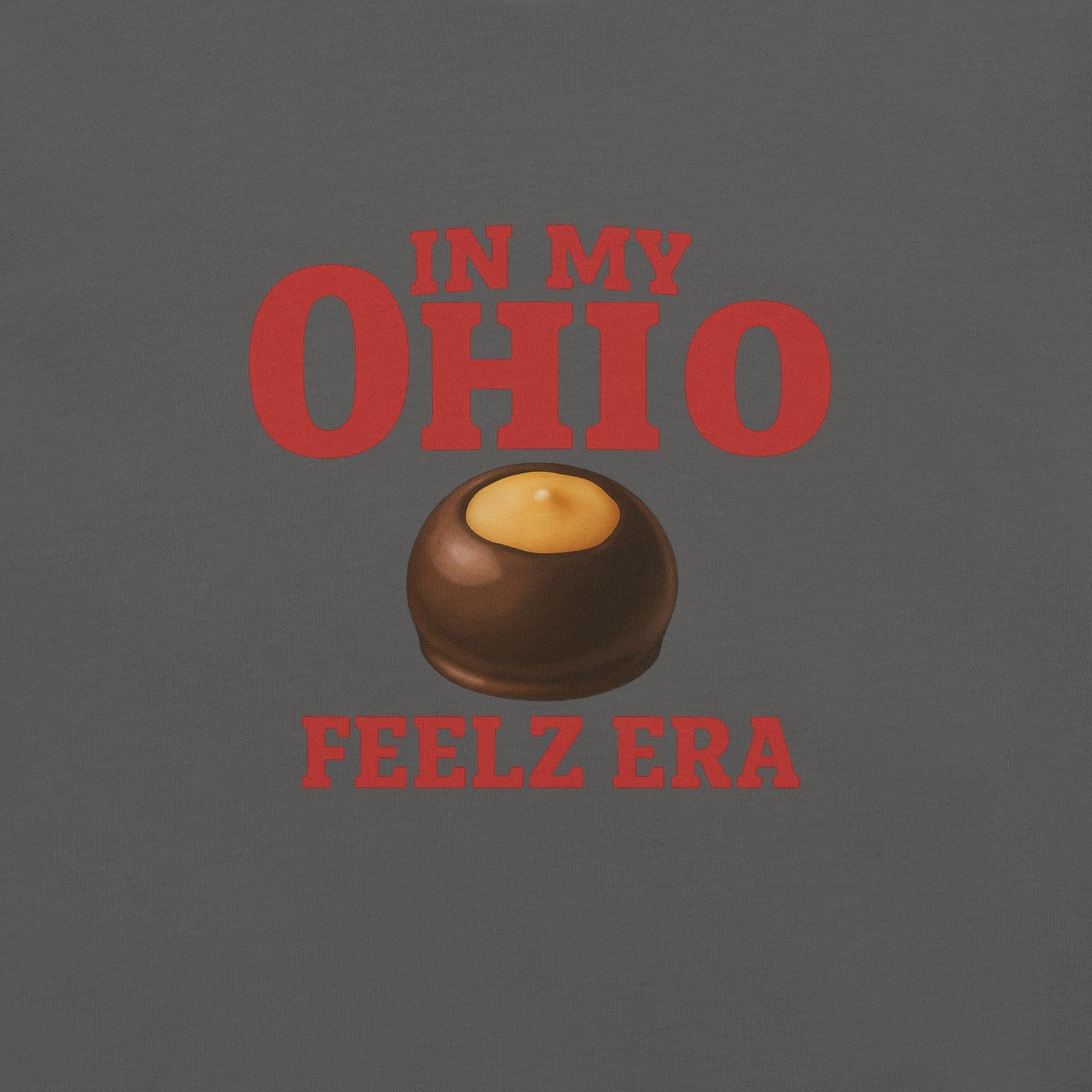 In My Ohio Feelz Buckeye Unisex Bella 3001 Gift, Souvenir, Birthday, Christmas, or just because