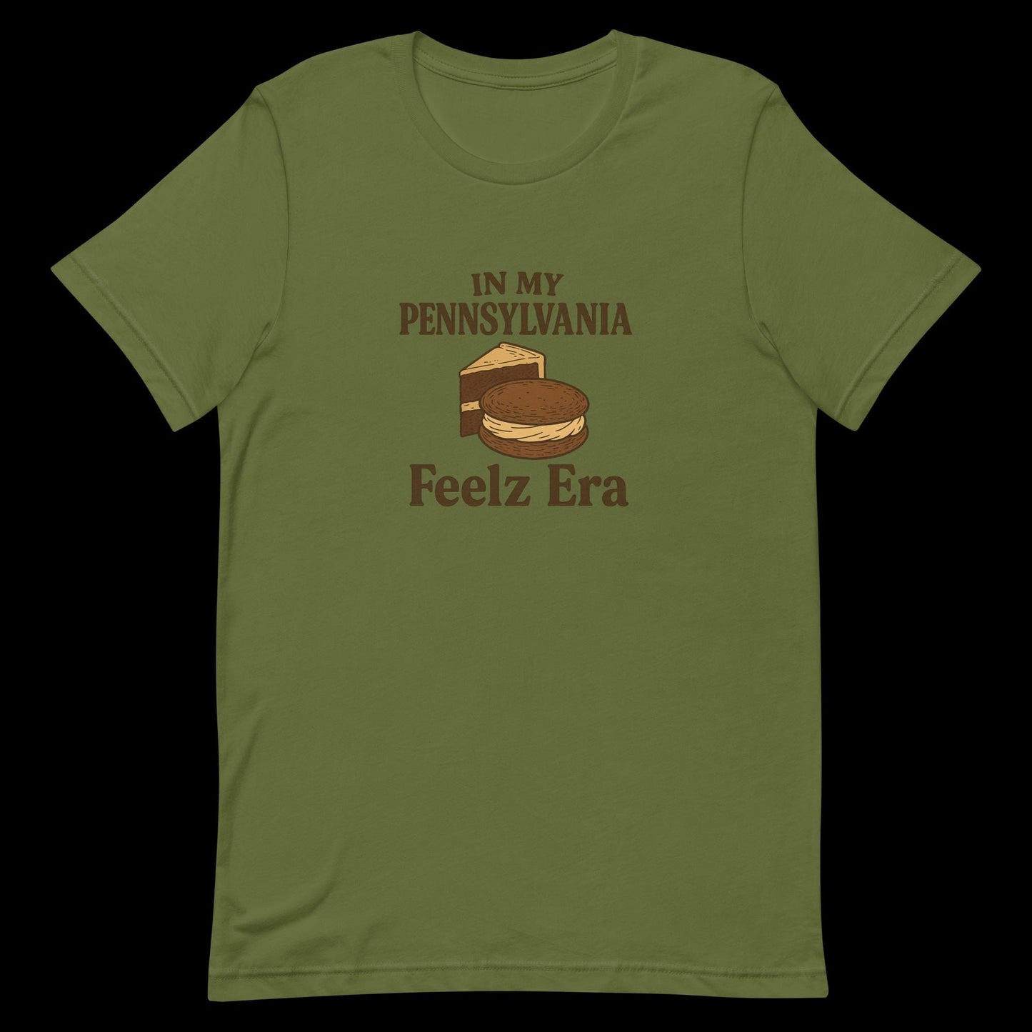 In My Pennsylvania Feelz Era -Unisex t-shirt - Bella 3001 - gift, souvenir, or just because
