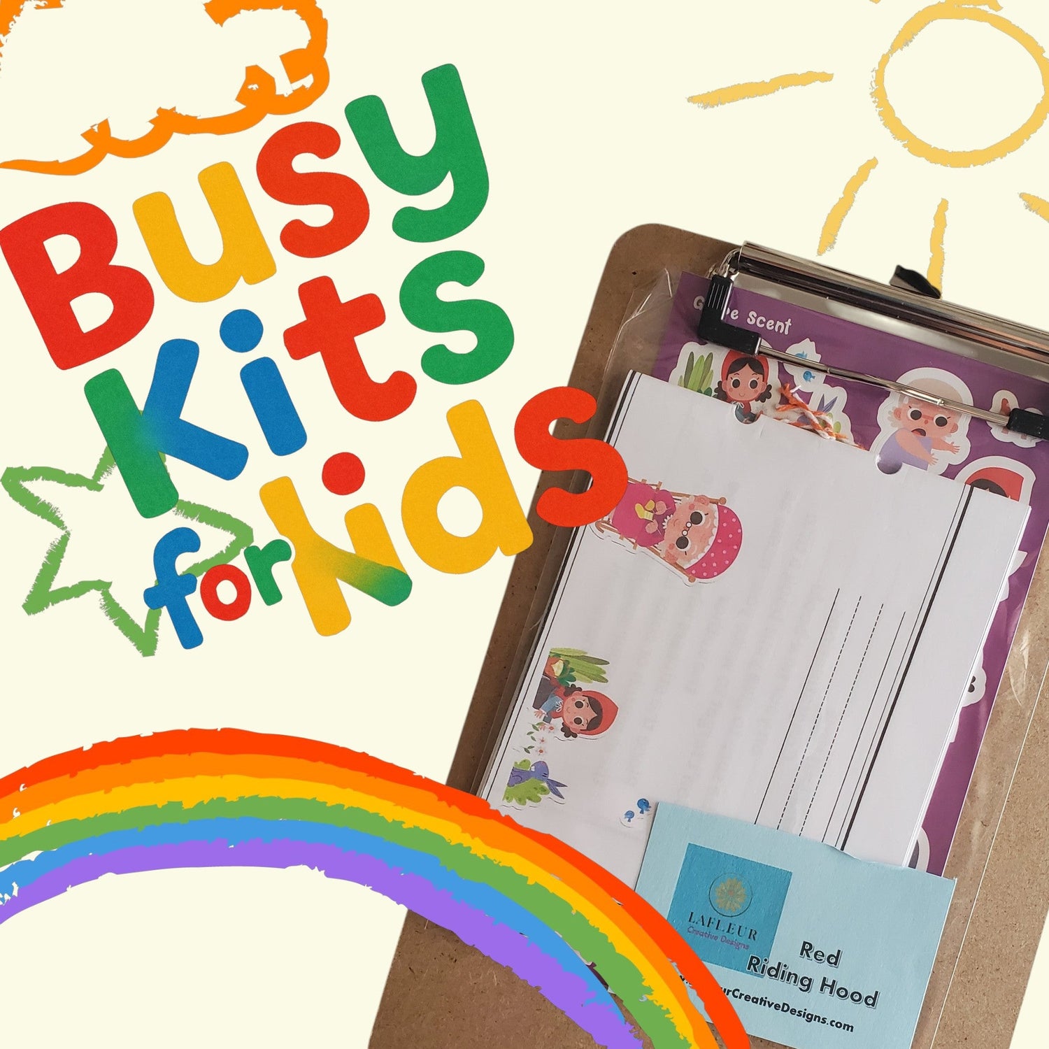 Busy Kits for Kids (teachers, grandparents, and anyone who loves kids)