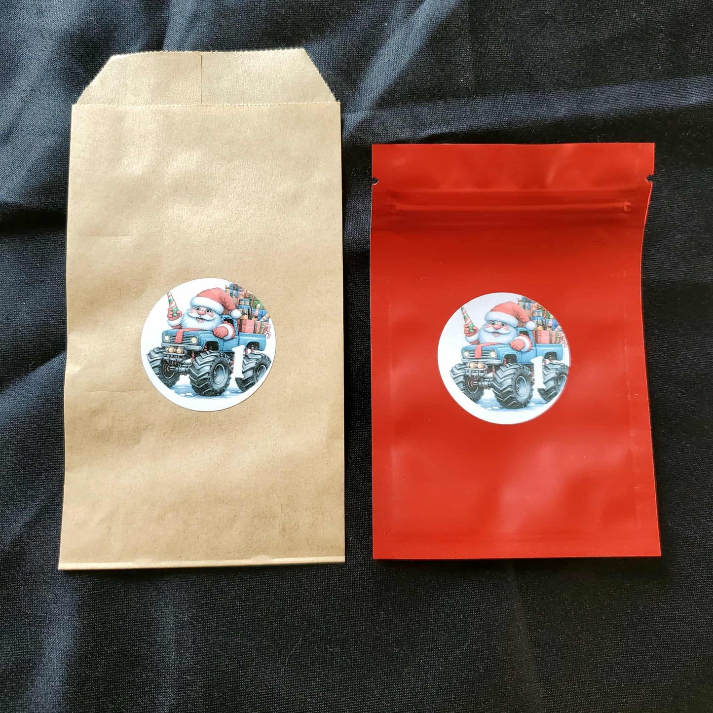 Holiday - Advent Kit- Santa on Monster Truck - Set of 24