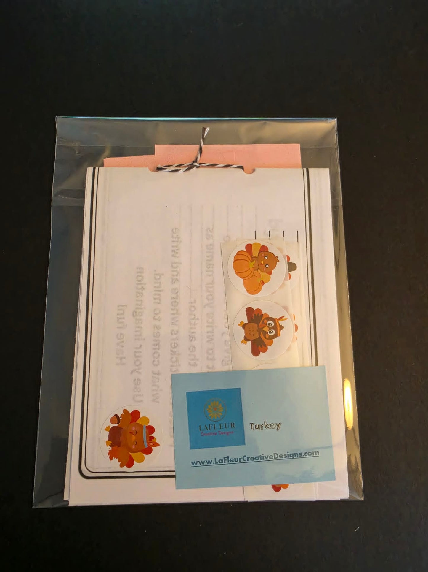Busy Kits for Kids - Taylor the Tooting Turkey