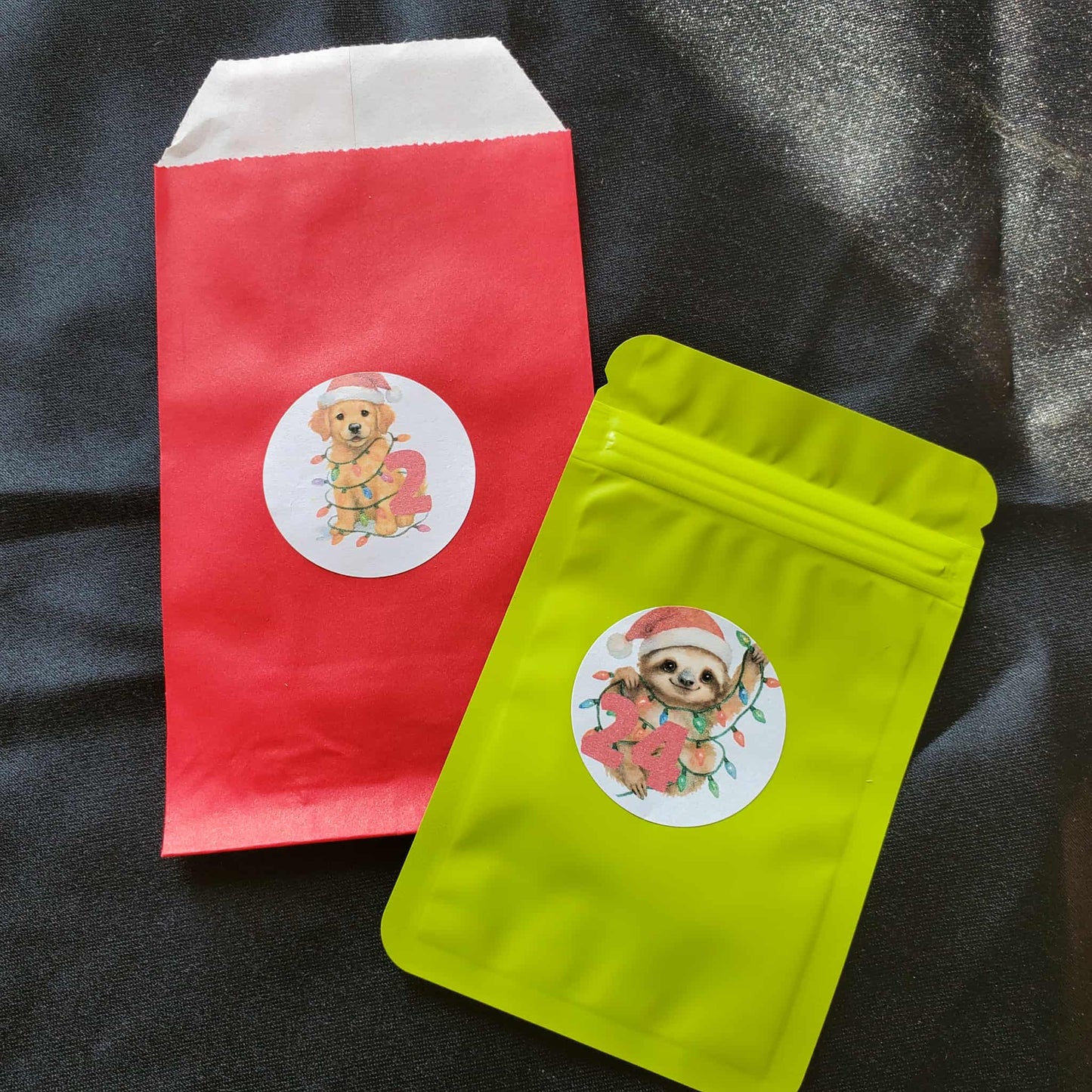 Holiday - Advent Kit- Sloth- Set of 24