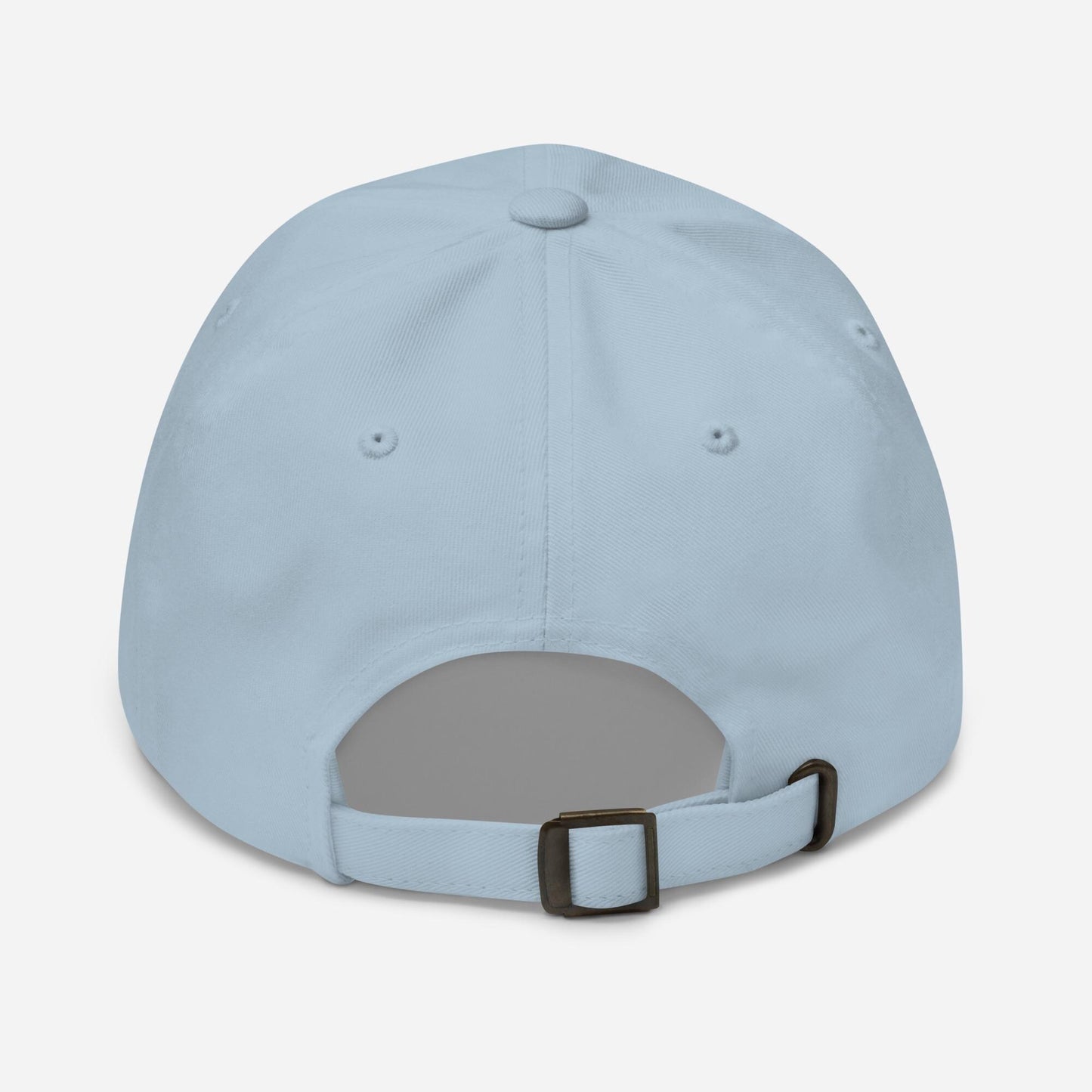 Comfortable Volleyball Mom Hat - Blue and Yellow