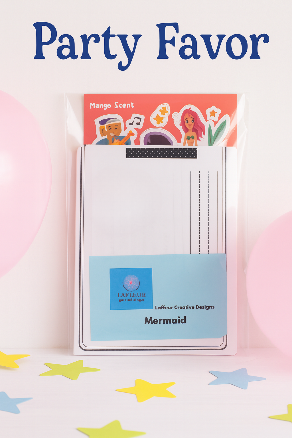 Busy Kits for Kids - Mermaid  Storybook - Mango - Scratch and Sniff - Clipboard