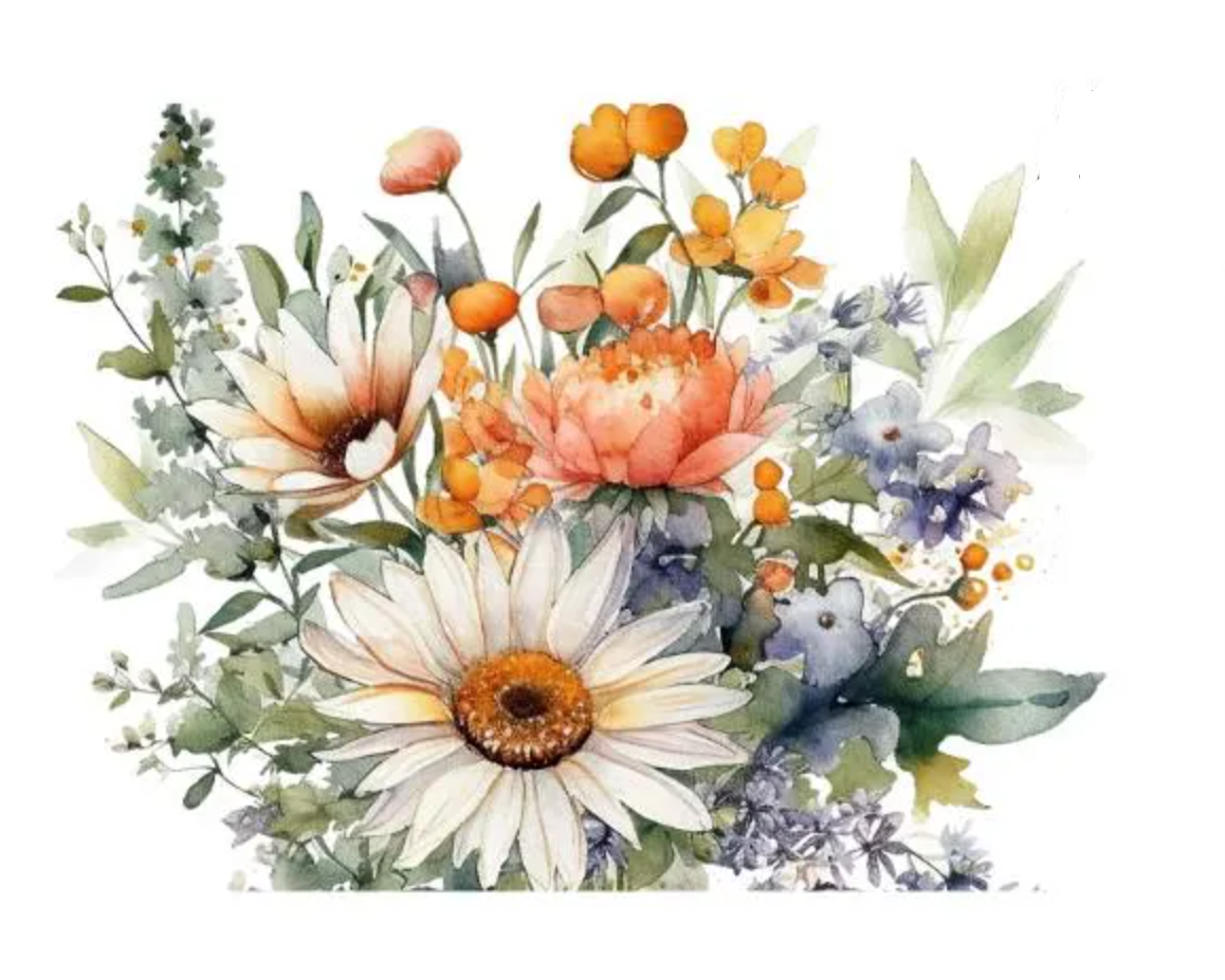 NOTECARD - 4 pack - Wildflower