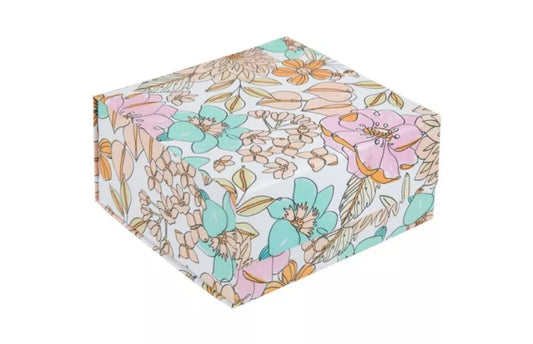 Celebration Birthday Bundle gift set - Teal Peach Floral