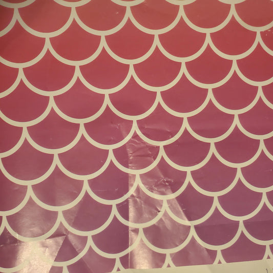Busy Kits for Kids - How to Catch a Mermaid Add On -Wrapping paper/Pink-purple ombre